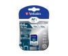 Verbatim Pro - Flash memory card - 64 GB - UHS Class 3 / Class10