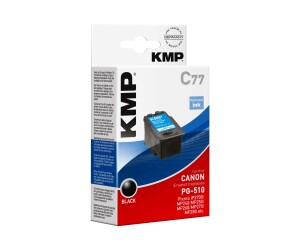 KMP C77 - 9 ml - Schwarz - kompatibel - Tintenpatrone