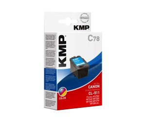 KMP C78 - 9 ml - Farbe (Cyan, Magenta, Gelb)