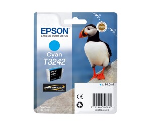 Epson T3242 - 14 ml - Cyan - Original - Tintenpatrone
