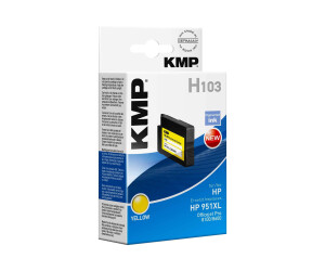 KMP H103 - 30 ml - Gelb - kompatibel - Tintenpatrone...