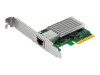 TRENDnet TEG-10GECTX - Netzwerkadapter - PCIe 2.0 x4 Low-Profile