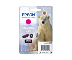 Epson 26 - 4.5 ml - Magenta - original - ink cartridge