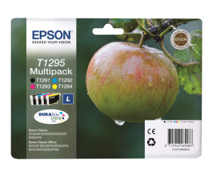 Epson T1295 Multipack - 4er-Pack - 32.2 ml - Schwarz, Gelb, Cyan, Magenta