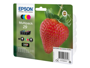 Epson 29 Multipack - 4er-Pack - 14.9 ml - Schwarz, Gelb,...