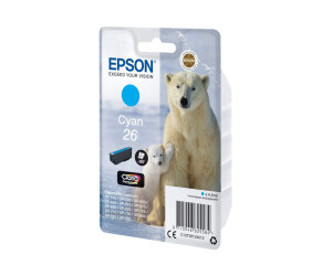 Epson 26 - 4.5 ml - Cyan - Original - Blisterverpackung