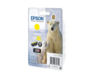 Epson 26XL - 9.7 ml - XL - Gelb - Original -...