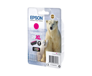 Epson 26XL - 9.7 ml - XL - Magenta - Original