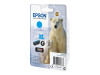 Epson 26XL - 9.7 ml - XL - Cyan - Original - Blisterverpackung