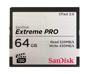 SanDisk Extreme Pro - Flash-Speicherkarte - 64 GB