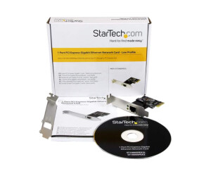 StarTech.com Gigabit Ethernet PCI Express Low Profile...