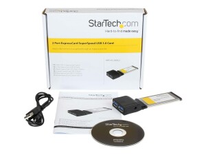 StarTech.com 2 Port USB 3.0 ExpressCard mit UASP...