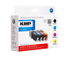 KMP MULTIPACK C90V - 4er-Pack - Schwarz, Gelb, Cyan, Magenta - kompatibel - Tintenpatrone (Alternative zu: Canon 6443B001, Canon 6444B001, Canon 6445B001, Canon 6446B001, Canon CLI-551BK XL, Canon CLI-551C XL, Canon CLI-551M XL, Canon CLI-551Y XL)