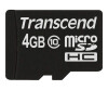 Transcend Premium - Flash memory card - 4 GB