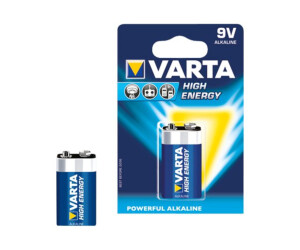Varta High Energy - Battery 9V - Alkalal