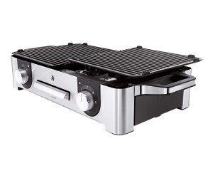 WMF 04.1528.0011, Lono. Total output: 2400 W, type: grill, heat source: electrical. Form factor: table, product color: stainless steel, hob form: square. Number of legs: 4 leg (e). AC input voltage: 220 - 240 V, AC input frequency: 50 - 60 Hz.