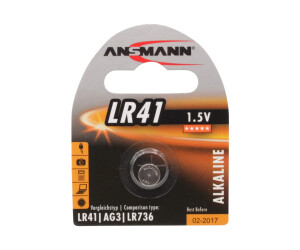 Ansmann battery LR41 - alkaline