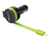 RealPower Auto-Netzteil - 4.8 A - 2 Ausgabeanschlussstellen (USB, Micro-USB Typ B)