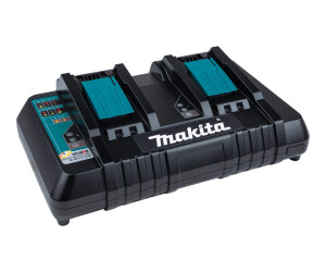 Makita DC18RD - Batterieladegerät - 2 x Batterien laden