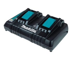 Makita DC18RD - battery charger - load 2 x batteries (USB)