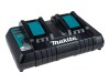 Makita DC18RD - Batterieladegerät - 2 x Batterien laden