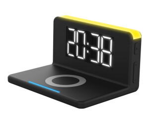 TerraTec ChargeAir clock! - Induktive Ladematte - 10 Watt (USB)