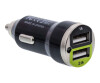 InLine Auto-Netzteil - 2.1 A - 2 Ausgabeanschlussstellen (USB)