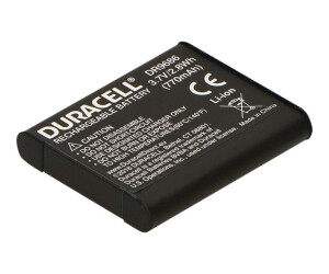 Duracell Kamerabatterie - Li-Ion - 770 mAh