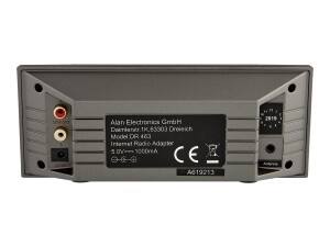 Albrecht DR 463 - Netzwerktuner - Dunkelgrau