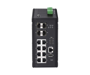 Edimax Pro IGS-5408P - Switch - Smart - 8 x 10/100/1000...