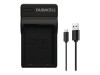 Duracell USB-Batterieladegerät - Schwarz - für Nikon D3200, D5100, D5200, D5300, D5500, D5600, Df