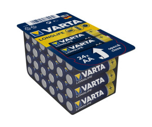 Varta Longlife - Battery 24 x AA / LR6 - Alkali -Mangan