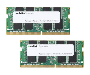 Mushkin Essentials - DDR4 - kit - 64 GB: 2 x 16 GB