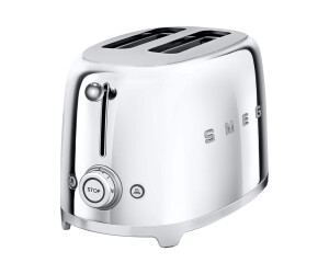 SMEG 50s Style TSF01SSEU - Toaster - 2 Scheibe