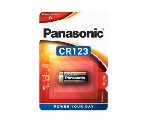 Panasonic Photo Power CR -123al - Battery CR123
