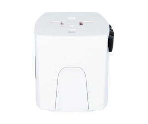SKROSS World Travel Adapter World Adapter MUV USB - Netzteil - 2.5 A - 2 Ausgabeanschlussstellen (2 x USB)