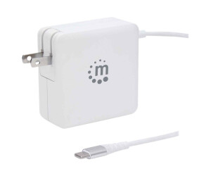 Manhattan Wall / Power Charger, USB-C and USB-A Ports,...