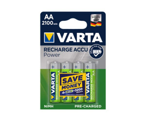 Varta battery 4 x AA / HR6 - NIMH - (rechargeable)