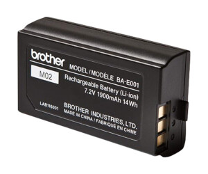 Brother BA-E001 - Drucker-Batterie - Lithium-Ionen