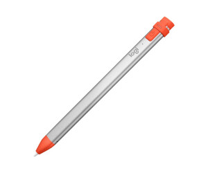 Logitech Crayon - Digital Abbey - Wireless - Intense Sorbet - For Apple 10.2 -inch iPad; 10.5-inch iPad Air (3rd generation)