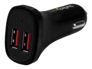 StarTech.com Dual Port USB KFZ Ladegerät - 24W/4.8 -...