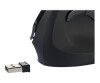 Bakker Elkhuizen PRF - vertical mouse - ergonomic - for right -handed - 5 keys - wireless - wireless recipient (USB)