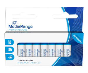 Mediarange Premium - Battery 10 x AAA - alkaline