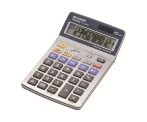 Sharp EL-337C - Desktop-Taschenrechner - 12 Stellen
