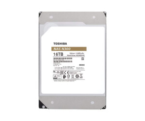 Toshiba N300 NAS - Festplatte - 16 TB - intern - 3.5" (8.9 cm)