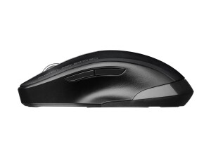 Cherry MW 2310 2.0 - Maus - rechts- und linkshändig - optisch - 6 Tasten - kabellos - RF, 2.4 GHz - kabelloser Empfänger (USB)
