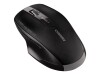 Cherry MW 2310 2.0 - Maus - rechts- und linkshändig - optisch - 6 Tasten - kabellos - RF, 2.4 GHz - kabelloser Empfänger (USB)