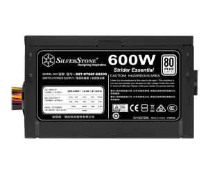SilverStone Strider Essential Series ST60F-ES230 - Netzteil (intern)