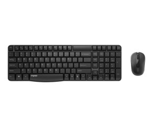 Rapoo X1800S - Tastatur-und-Maus-Set - kabellos