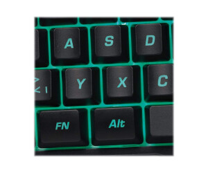 LogiLink Illuminated one-hand gaming - Tastatur